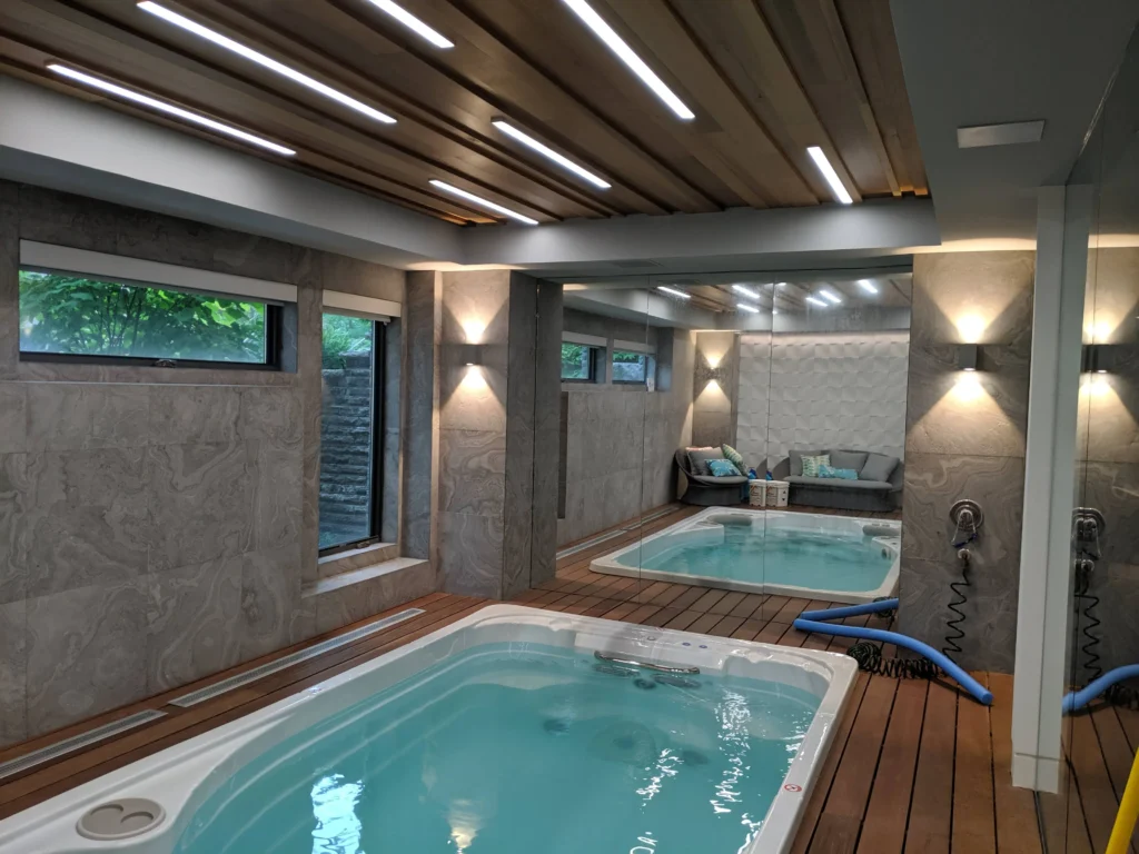 Newman Contracting - indoor jacuzzi room in home remodeling in greater toronto area